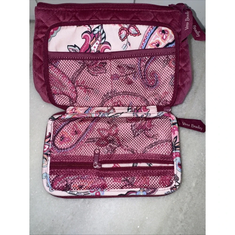 Vera Bradley Majestic Magenta Compact Organizer NWOT‎